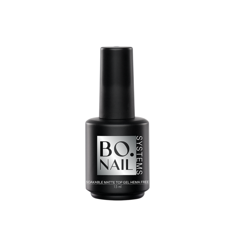 BO. Soakable Matte Top Gel HEMA Free (15ml)