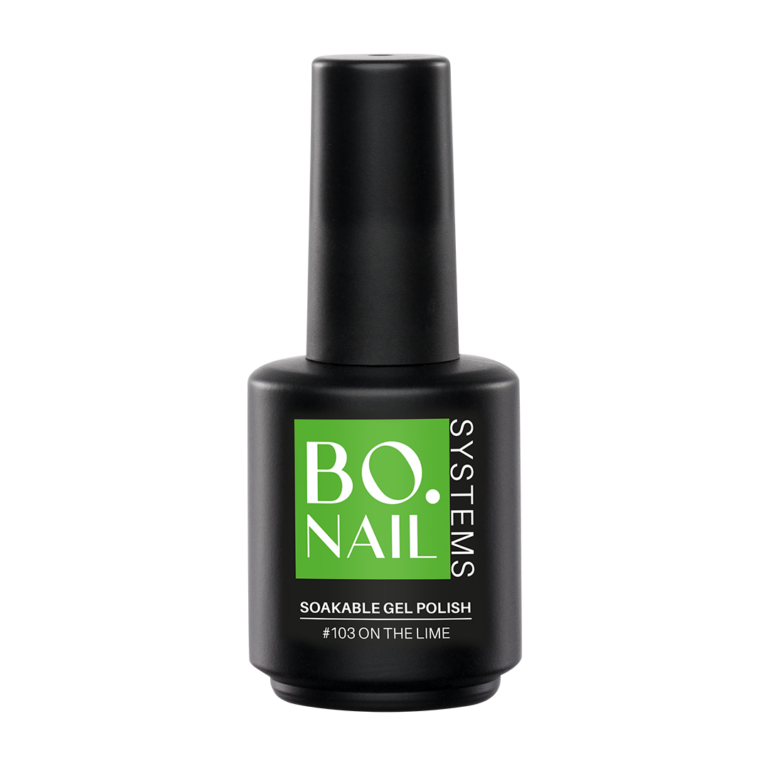 BO.NAIL Soakable Gel Polish #103 On The Lime (15ml)