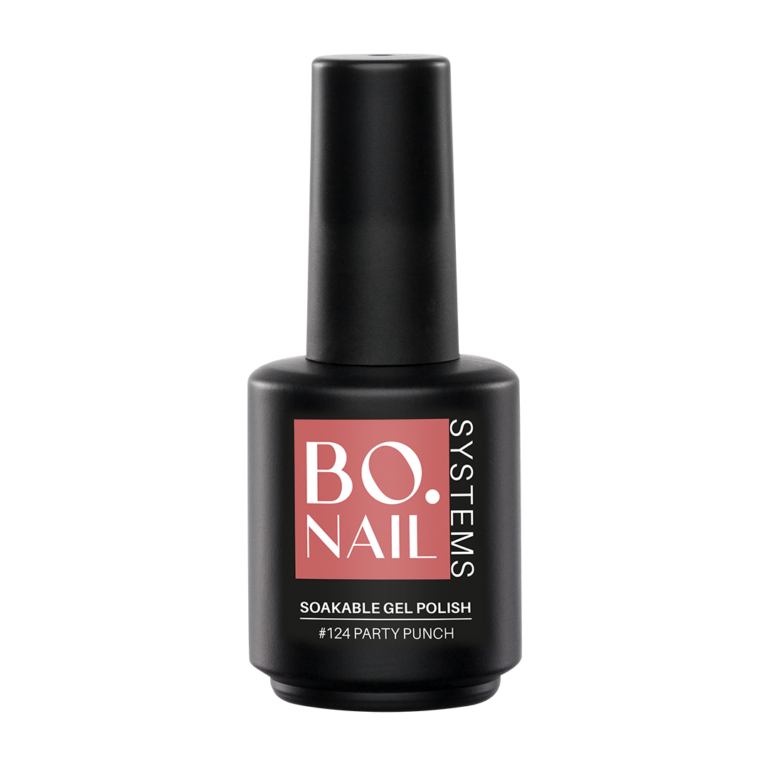 BO.NAIL Soakable Gel Polish #124 Party Punch (15ml)