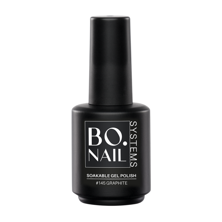 BO.NAIL Soakable Gel Polish #145 Graphite (15ml)