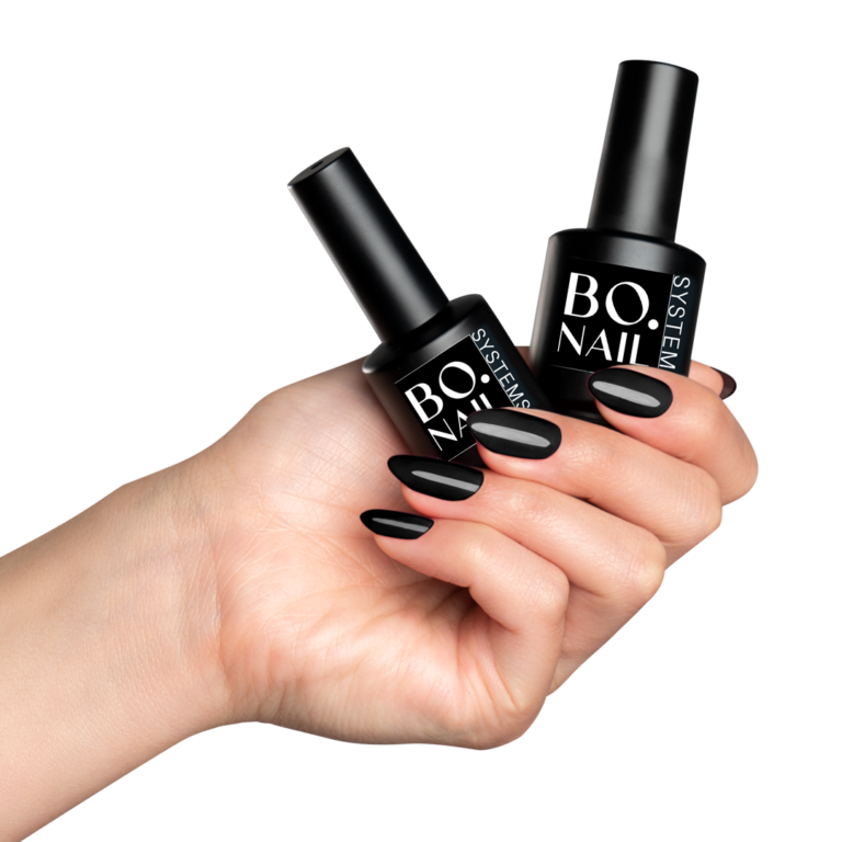 BO.NAIL Soakable Gel Polish #006 Black (15ml) - Image 2