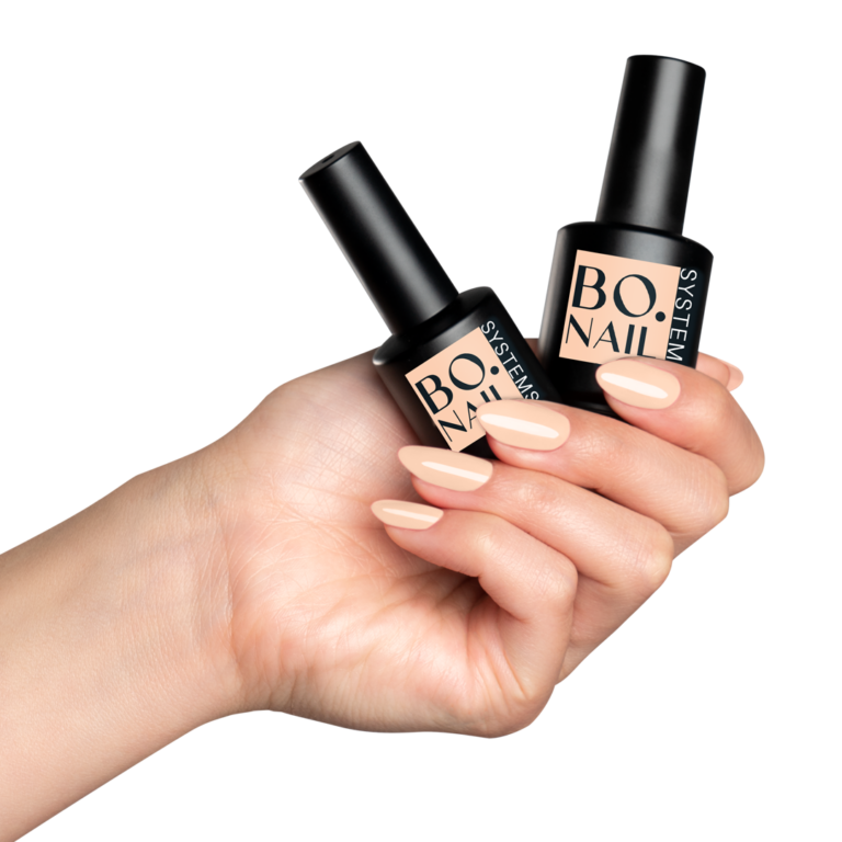 BO.NAIL Soakable Gel Polish #007 Peach Nude (15ml) - Image 2