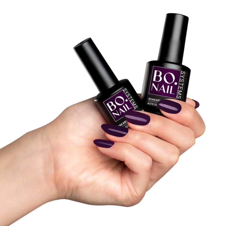 BO.NAIL Soakable Gel Polish #076 Sensual Secrets (15ml) - Image 2