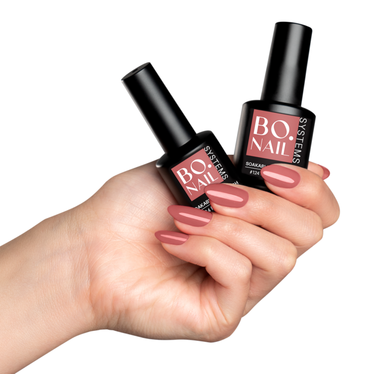 BO.NAIL Soakable Gel Polish #124 Party Punch (15ml) - Image 2