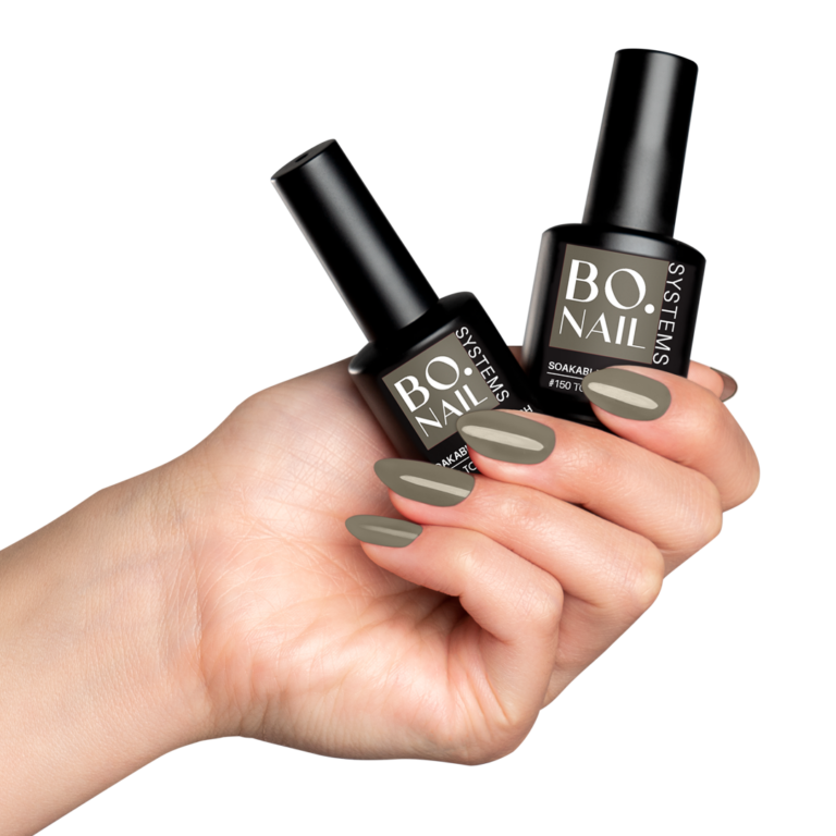 BO.NAIL Soakable Gel Polish #150 Totally in Dove (15ml) - Image 2